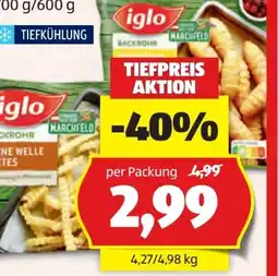 Hofer Iglo Kartoffelprodukte Angebot