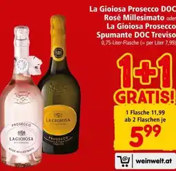 Interspar La Gioiosa Prosecco Rosé Millesimato Angebot