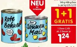 Interspar Südobst Bio Gemüsekonserven Angebot