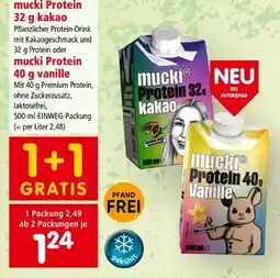 Interspar Mucki Plant Protein 32 Angebot