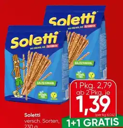 Spar Soletti Salzstangerl Angebot
