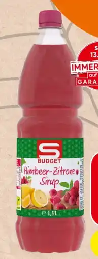 Spar S Budget Sirup Angebot