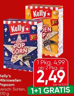 Spar Kelly's Mikrowellen Popcorn Angebot