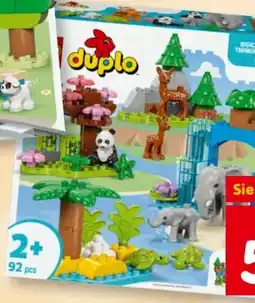Interspar Lego Duplo Wildtier Familien 3-in-1 Set 10446 Angebot