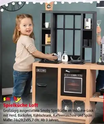 Interspar Smoby Spielküche Loft Angebot