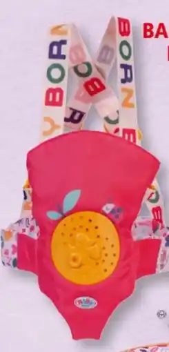 Interspar Zapf Creation Baby Born Pinplay Babytrage Angebot