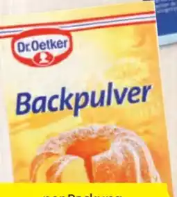 Hofer Dr. Oetker Backpulver Angebot
