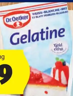 Hofer Dr. Oetker Blattgelatine Angebot