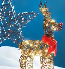 Hofer Belavi LED-Rattan Figuren Angebot