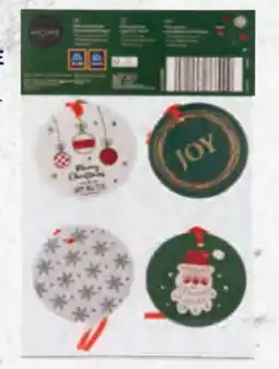 Hofer Home Creation Weihnachtliche Geschenkanhänger Angebot