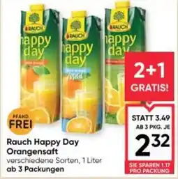 Maximarkt Rauch Happy Day Orangensaft Angebot
