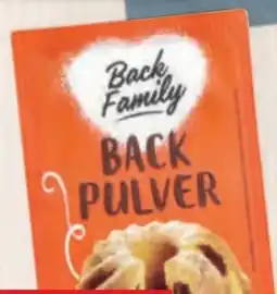 Hofer Back Family Backpulver Angebot