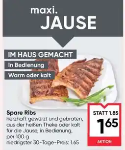 Maximarkt SPARE RIBS Angebot