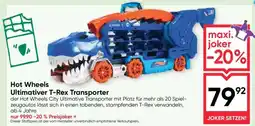 Maximarkt Hot Wheels Ultimativer T-Rex Transporter Angebot
