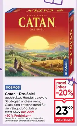 Maximarkt Catan Das Spiel Angebot