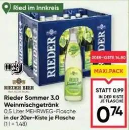 Maximarkt Rieder Sommer 3.0 Weinmischgetränk Angebot