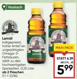 Maximarkt Leinöl Angebot