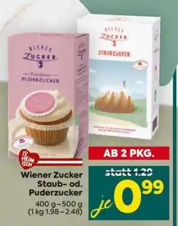 Billa Wiener Zucker Staub- od. Puderzucker Angebot