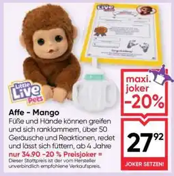 Maximarkt Affe - Mango Angebot