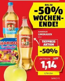 Hofer ALMDUDLER LIMONADEN Angebot