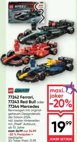 Maximarkt 77242 Ferrari 77243 Red Bull oder 77244 Mercedes Angebot