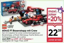 Maximarkt 60443 F1 Boxenstopp mit Crew Angebot