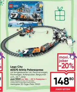 Maximarkt Lego City 60470 Arktis Polarexpress Angebot