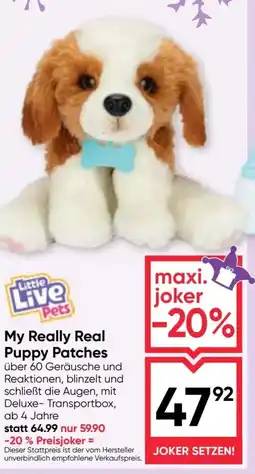Maximarkt My Really Real Puppy Patches Angebot