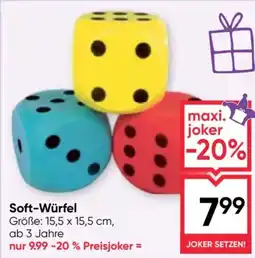 Maximarkt Soft-Würfel Angebot