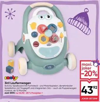 Maximarkt 3in1 lauflernwagen Angebot