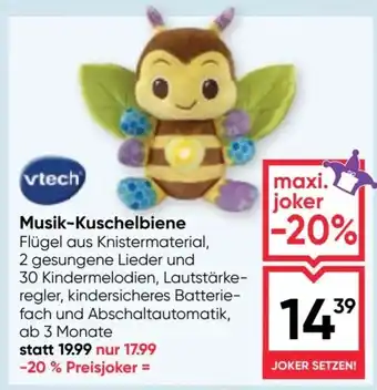 Maximarkt Musik-Kuschelbiene Angebot