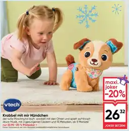 Maximarkt Krabbel mit mir Hündchen Angebot