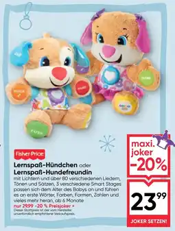Maximarkt Lernspaẞ-Hündchen Angebot