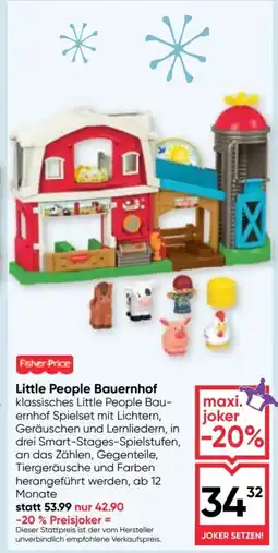 Maximarkt Little people bauernhof Angebot