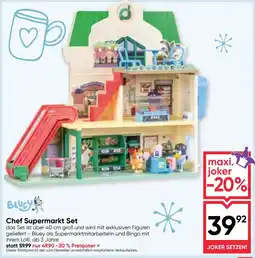 Maximarkt Chef Supermarkt Set Angebot