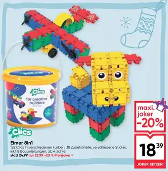 Maximarkt Eimer 8in1 Angebot