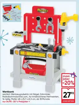 Maximarkt Werkbank Angebot