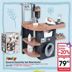 Maximarkt Rowenta Haushalts-Set Waschküche Angebot