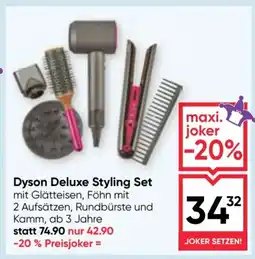 Maximarkt Dyson Deluxe Styling Set Angebot
