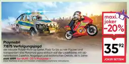 Maximarkt Playmobil 71875 Verfolgungsjagd Angebot
