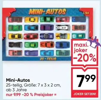 Maximarkt Mini-autos Angebot