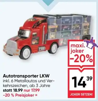 Maximarkt Autotransporter lkw Angebot