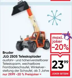 Maximarkt Bruder jlg 2505 teleskoplader Angebot