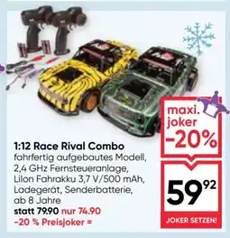 Maximarkt 1:12 Race Rival Combo Angebot