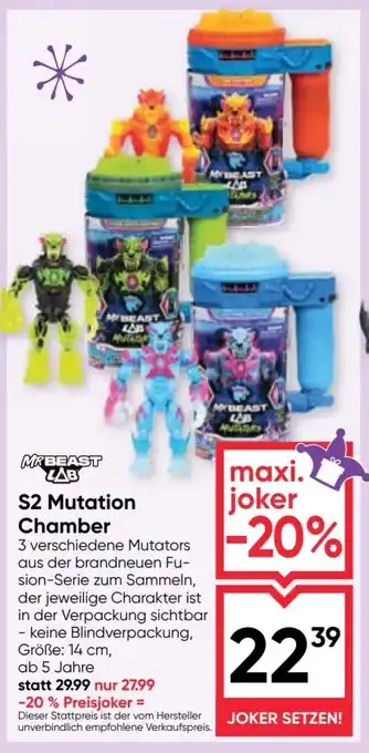 Maximarkt S2 Mutation Chamber Angebot
