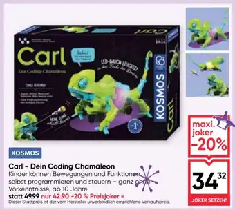 Maximarkt Carl Dein Coding Chamäleon Angebot