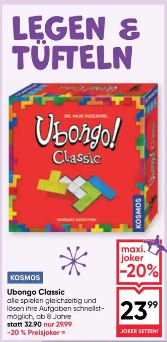 Maximarkt Ubongo Classic Angebot