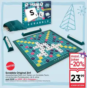 Maximarkt Scrabble Original 2in1 Angebot