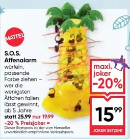 Maximarkt S o s affenalarm Angebot