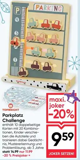Maximarkt Parkplatz Challenge Angebot